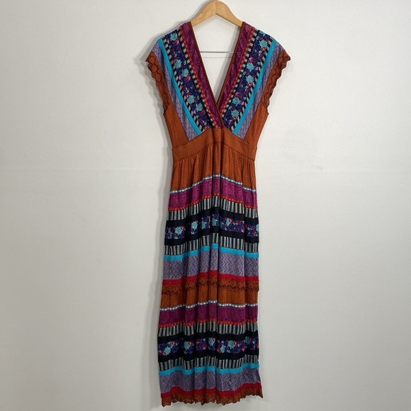 Cecilia Prado Knit Dress Large Multi-colored Retail $288 - Picture 5 of 10